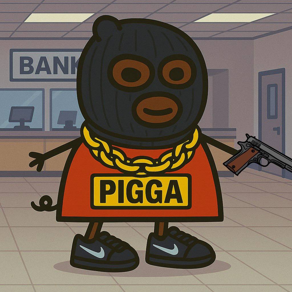 Pigga on his throne of basketballs